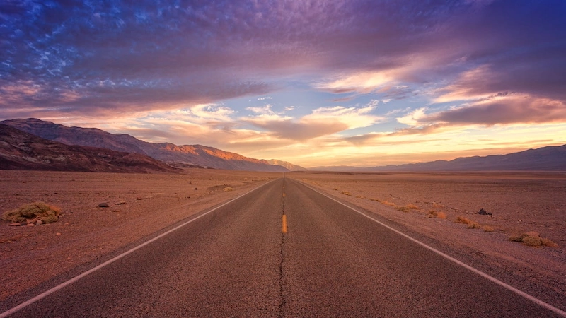 OC desert road